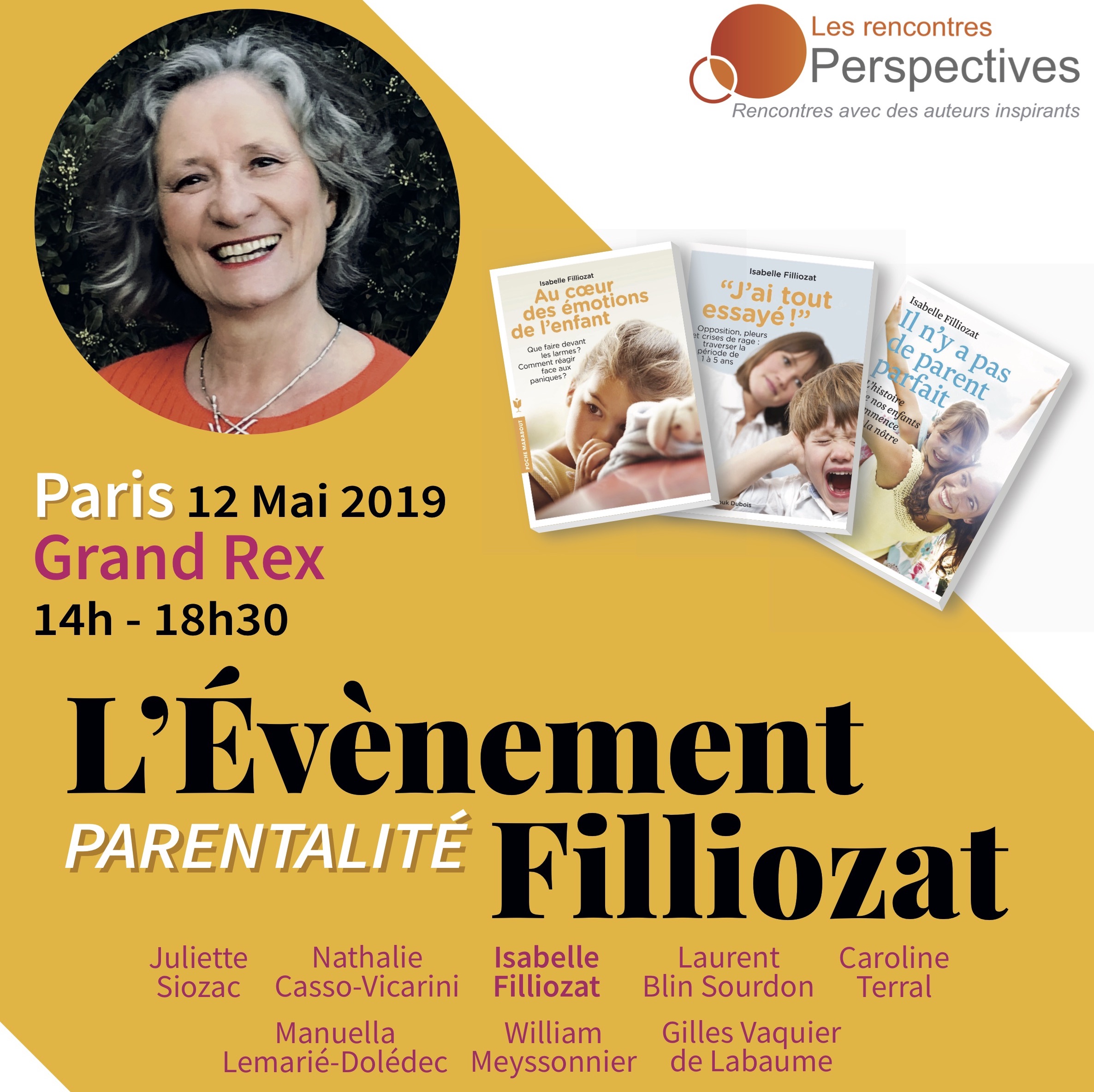 Conférence Comprendre les émotions de l'enfant - Isabelle Filliozat