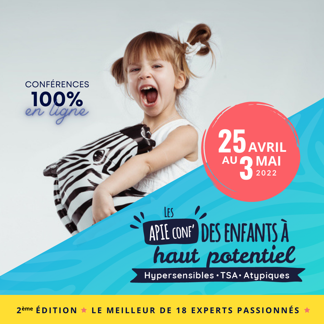 Invitation gratuite au Sommet “Les APIE Conf’ des enfants à haut potentiel”