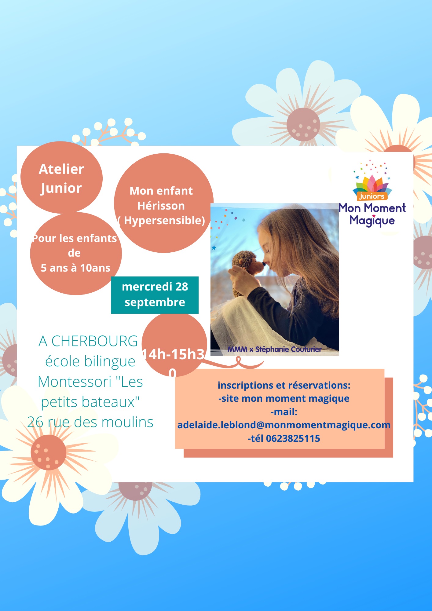 Ateliers pour les Enfants de 3 à 12 ans à Cherbourg