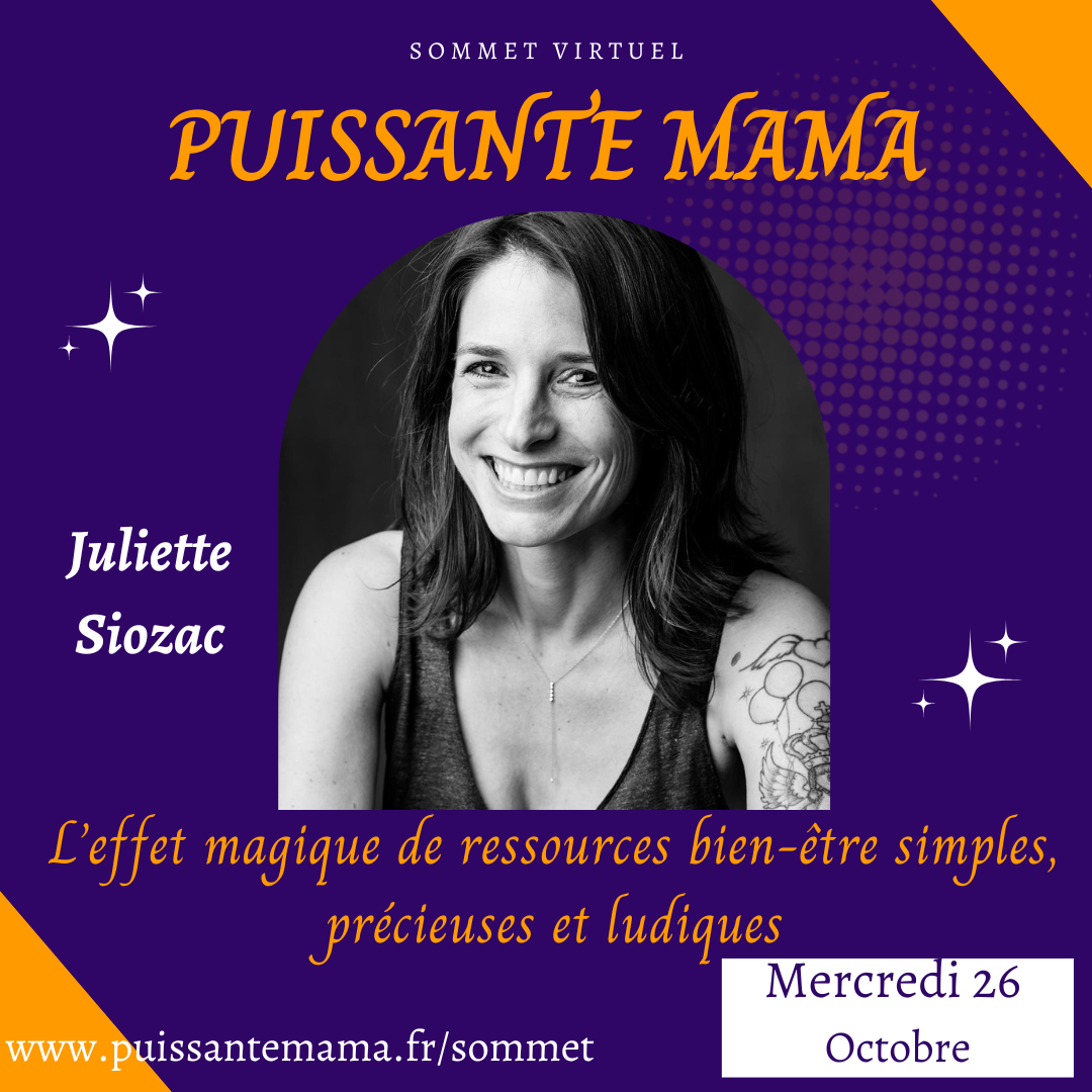 Conférence-atelier au Sommet Puissante Mama