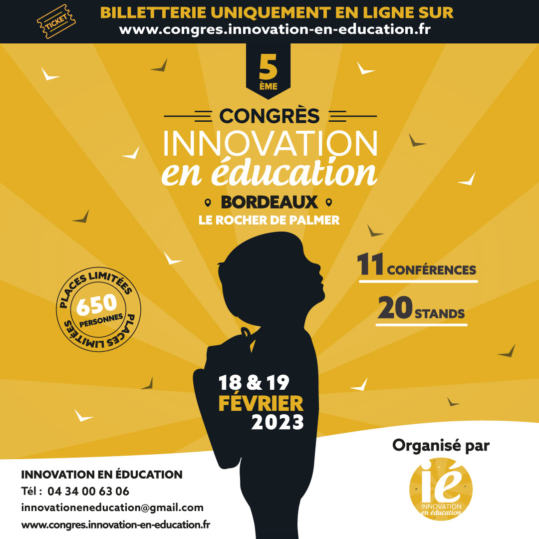 MMM partenaire du 5e Congrès Innovation en Éducation